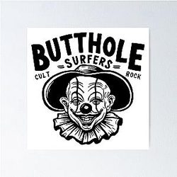 Butthole Surfer Punk Poster