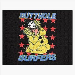 Art but the Surfers Vintage Photograph Jigsaw Puzzle