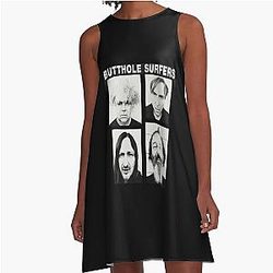 Butthole Surfers A-Line Dress