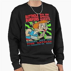 Butthole Surfers at the Vatican Houston Pullover Sweatshirt