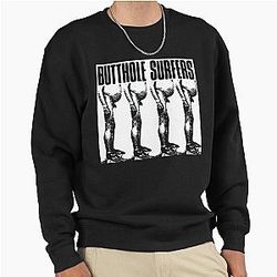 Butthole Surfers Cover Albums Pullover Sweatshirt