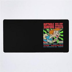 Butthole Surfers at the Vatican Houston Desk Mat
