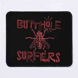 Butthole Surfers (red) Mouse Pad