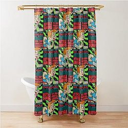 Butthole Surfers at the Vatican Houston Shower Curtain