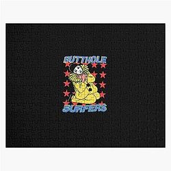 Artists Butthole Surfers Vintage Photograph Jigsaw Puzzle