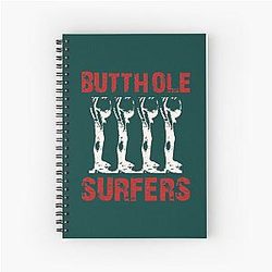 Butthole Surfers Spiral Notebook