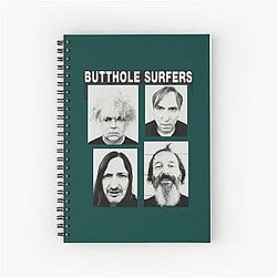 Butthole Surfers Spiral Notebook