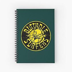 Butthole Surfers Spiral Notebook