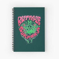 Butthole Surfers Spiral Notebook