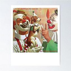 Butthole Surfers Locust Poster