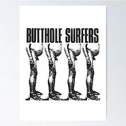 Butthole Surfers Cover Albums Poster