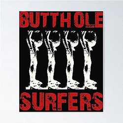 Butthole Surfers Classic T-Shirt Poster