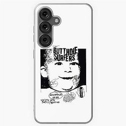 Iconic Butthole Surfers Concert Flyer 80s Punk Rock Art Oversized Samsung Galaxy Soft Case