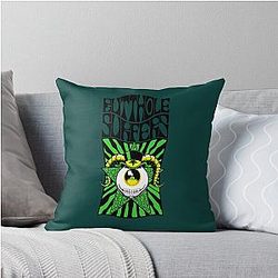 Butthole Surfers Throw Pillow