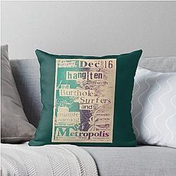 Butthole Surfers Throw Pillow