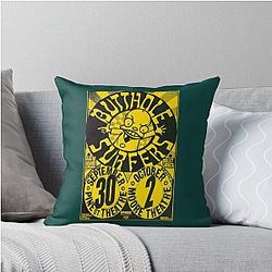 Butthole Surfers Throw Pillow