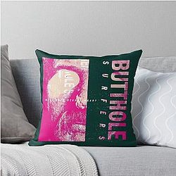 Butthole Surfers Cover Albums Classic Throw Pillow