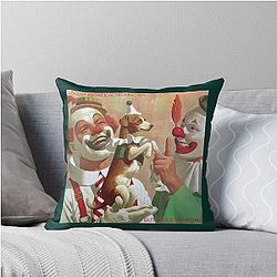 Butthole Surfer Locust Throw Pillow