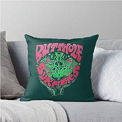 Butthole Surfers Throw Pillow