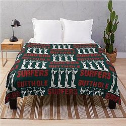 Butthole Surfers Throw Blanket