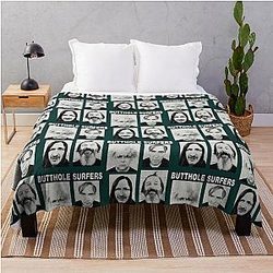 Butthole Surfers Throw Blanket
