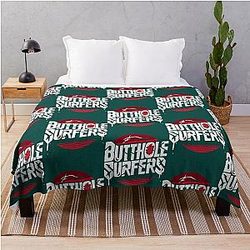 Butthole Surfers Oversized Throw Blanket
