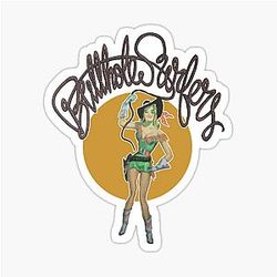 Butthole Surfers Cowgirl Sticker