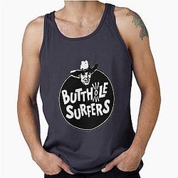 Butthole Surfers (pink Background) Tank Top