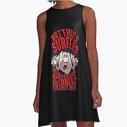 Butthole Surfers A-Line Dress