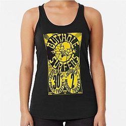 Butthole Surfers Racerback Tank Top