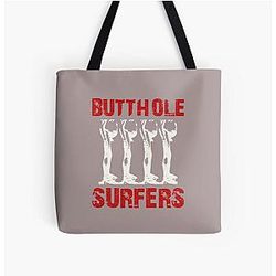 Butthole Surfers All Over Print Tote Bag