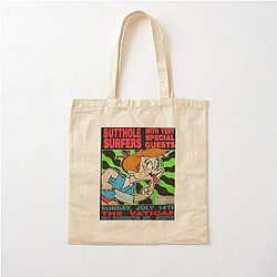 Butthole Surfers at the Vatican Houston Cotton Tote Bag