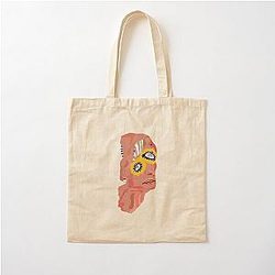 Cage the Elephant Head Cotton Tote Bag