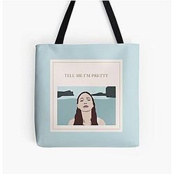 Tell Me I'm Pretty - Cage the Elephant All Over Print Tote Bag