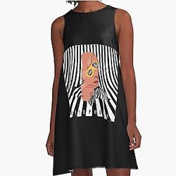 Melophobia - Cage the Elephant A-Line Dress