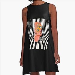 Cage The Elephant Melophobia Illustrative Album Sweatshirt A-Line Dress