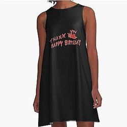 Cage the Elephant - True Youth Happiness B Sticker A Line Dress