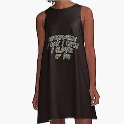 trouble: cage the elephant A-line dress