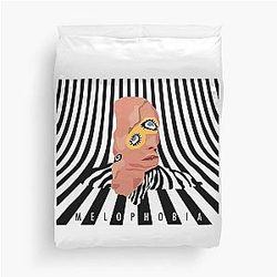 Melophobia - Cage the Elephant Pullover Duvet Cover