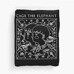 Cage The Elephant Tour Merch Duvet Cover