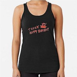 Cage the Elephant TYHB Sticker Racerback Tank Top