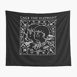 Cage The Elephant Tour Merchandise Tapestry