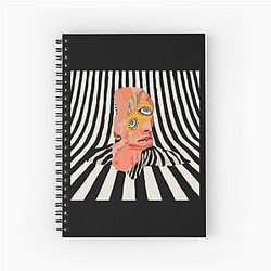 Cage The Elephant Melophobia Illustrative Album Spiral Notebook
