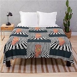 Melophobia cage elephant throw blanket