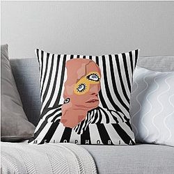 Melophobia Cage the Elephant Throw Pillow