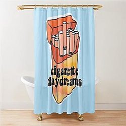 Cage the Elephant Cigarette Daydreams Shower Curtain Graphic (Warm Palette)