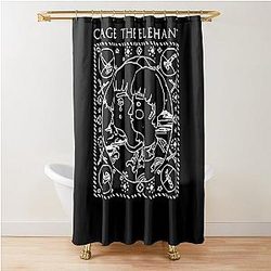 Cage the Elephant Tour Merch Shower Curtain
