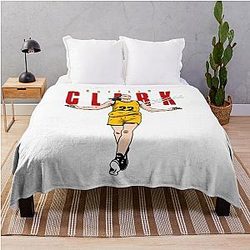 Caitlin Clark 22 Throw Blanket