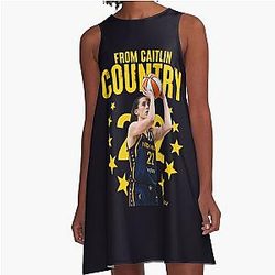 Caitlin Clark Country A Line Dress