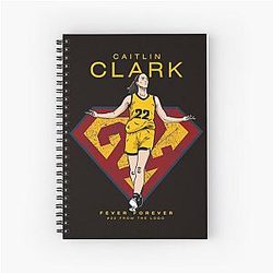 Caitlin Clark Indiana Fever Basketball Notebook
